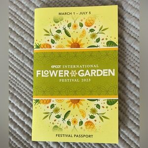 Epcot International Flower & Garden Festival Passport 2023